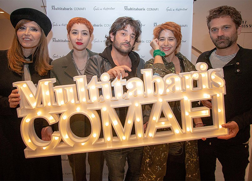 Actores y actrices presentes en la Inauguración Multitabaris Comafi 2018