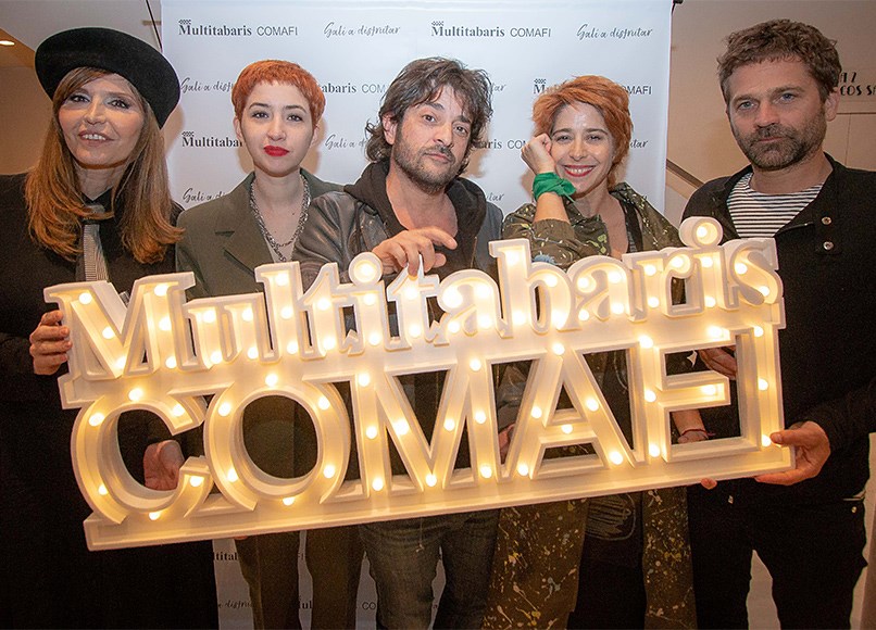 Actores y actrices presentes en la Inauguración Multitabaris Comafi 2018